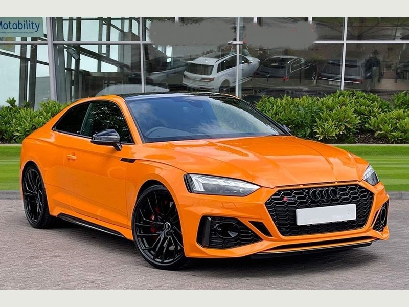 Audi RS5 Orange Car